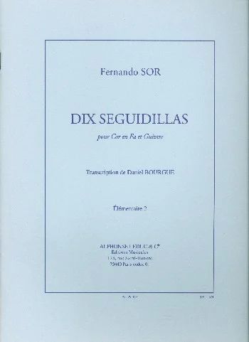 Fernando Sor - Fernando Sor: 10 Seguidillas