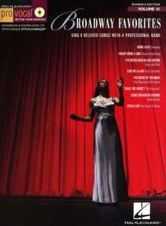 Pro Vocal Women's Edition Volume 41: Broadway Favourites