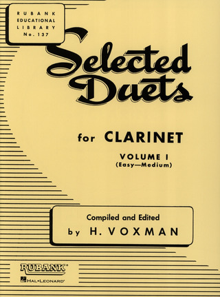 Himie Voxman - Selected Duets for Clarinet Vol. 1