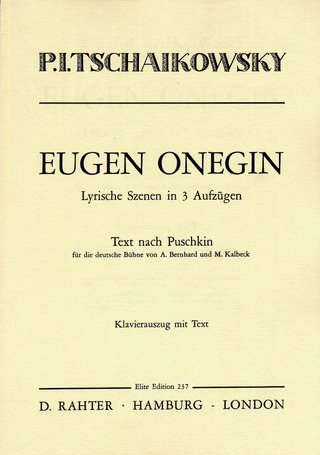 Pyotr Ilyich Tchaikovsky - Eugen Onegin