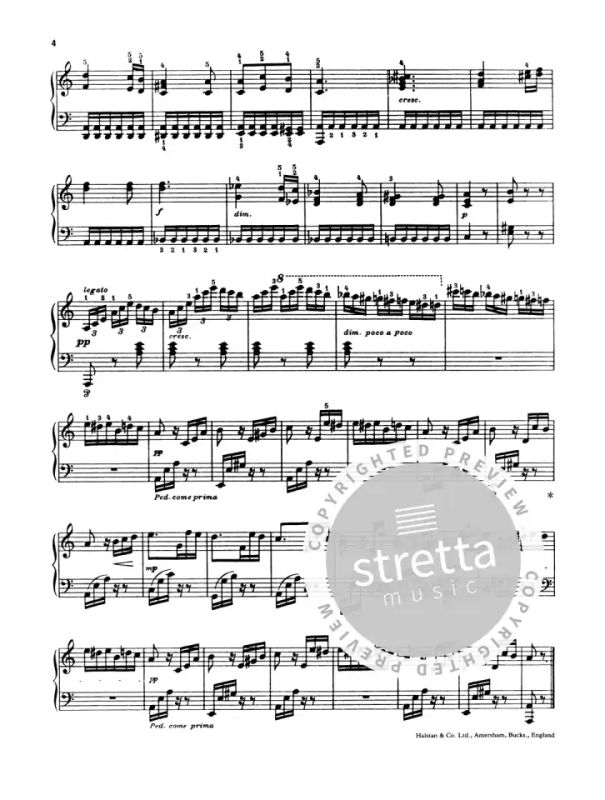 Ludwig van Beethoven - Für Elise a-Moll WoO 59 (1810)