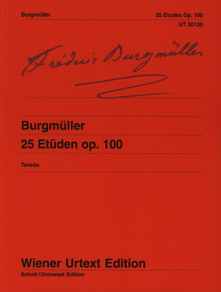 Burgmüller: 25 Etüden op. 100