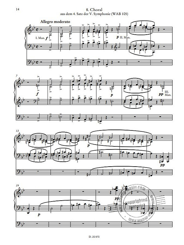 Anton Bruckner - Anton Bruckner für Orgel