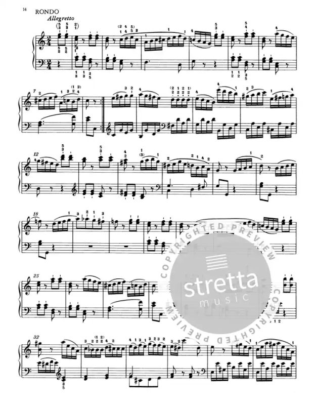 Wolfgang Amadeus Mozart: Sonata in C major KV 545 (3)