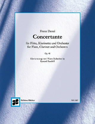 Franz Danzi - Concertante für Flöte, Klarinette und Orchester op. 41