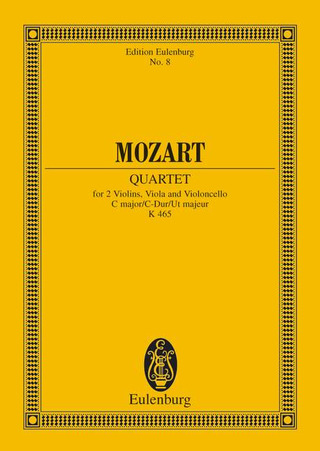 Wolfgang Amadeus Mozart - Streichquartett C-Dur