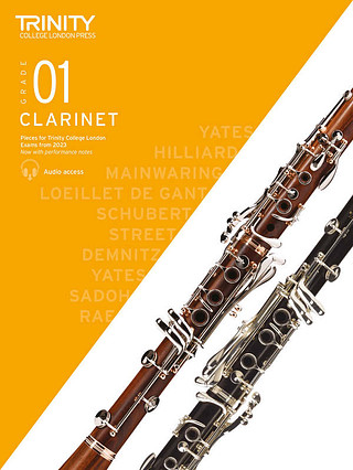 Clarinet Exam Pieces 2023 Grade 1