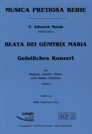 Alberich Mazak - Beata dei genitrix Maria