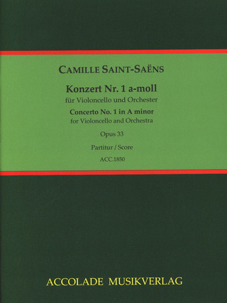 Camille Saint-Saëns - Concerto No. 1 in A minor op. 33