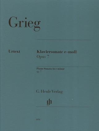 Edvard Grieg - Piano Sonata e minor op. 7