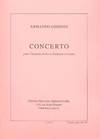 Armando Ghidoni - Concerto