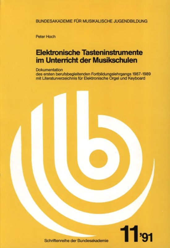 Peter Hoch: Elektronische Tasteninstrumente im Unterricht der Musikschulen (0)