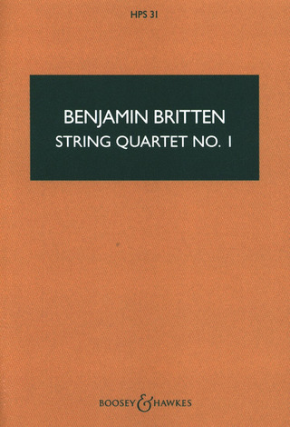 Benjamin Britten: Streichquartett Nr.1  D-Dur op. 25