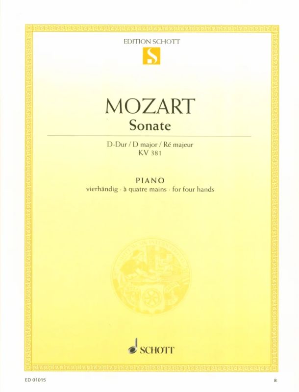 Wolfgang Amadeus Mozart - Sonate D major KV 381