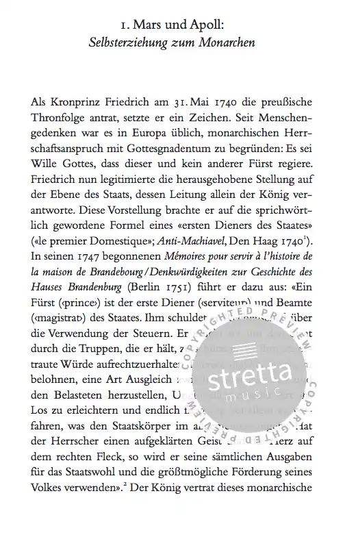 Sabine Henze-Döhring: Friedrich der Grosse – Musiker und Monarch (1)