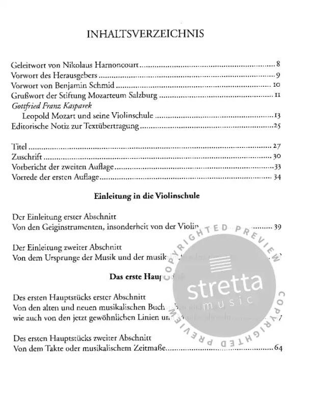 Leopold Mozart: Gründliche Violinschule (1)