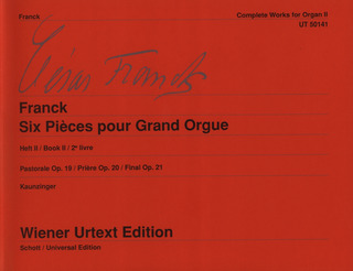 C. Franck - Six Pièces pour Grand Orgue 2