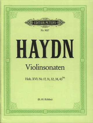 Joseph Haydn - Sonaten für Violine und Klavier