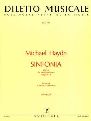 Michael Haydn - Sinfonia G-Dur P 8 (1770)