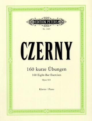Carl Czerny: 160 Eight-Bar Exercises op. 821