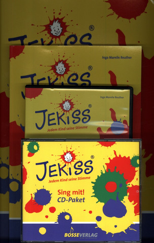Inga Mareile Reuther: JEKISS. Lehrerpaket (Konzeptband, Liederbuch, CD-Paket und DVD)