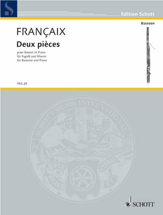 Jean Françaix - Zwei Stücke