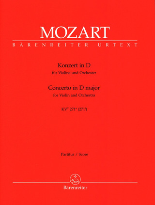 Wolfgang Amadeus Mozart: Konzert D-Dur KV 271a (271i)