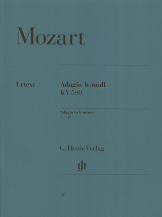 Wolfgang Amadeus Mozart: Adagio b minor K. 540