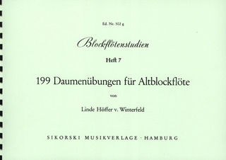 Linde Höffer-von Winterfeld - Blockflötenstudien