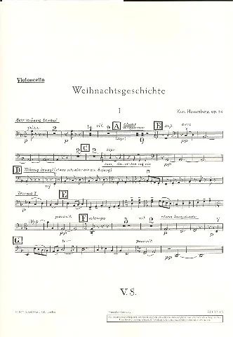 Kurt Hessenberg - Weihnachtsgeschichte op. 54