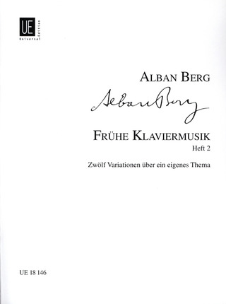 Alban Berg: Frühe Klaviermusik für Klavier 2