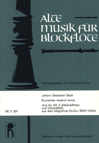 Johann Sebastian Bach - Esurientes implevit bonis