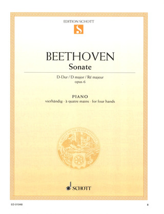 Ludwig van Beethoven - Sonate Ré majeur op. 6