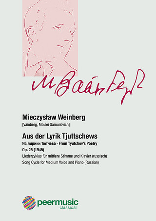 Mieczysław Weinberg - From Tyutchev's Poetry op. 25