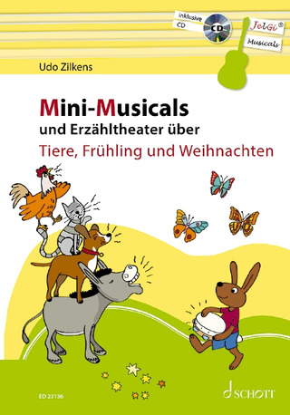 Mini-Musicals und Erzähltheater über Tiere, Frühling und Weihnachten
