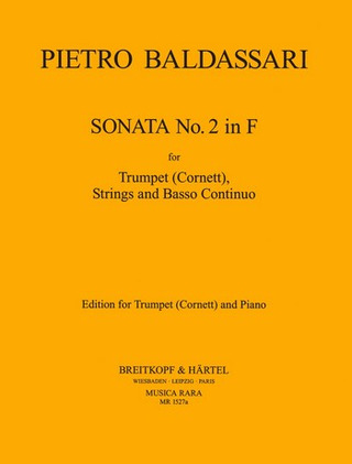 Pietro Baldassare - Sonata F-Dur Nr. 2 für Trompete, Streicher und Basso continuo