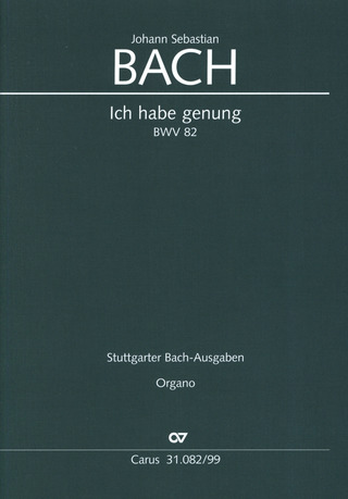 Johann Sebastian Bach - My life is fulfilled BWV 82 – Setting in E minor