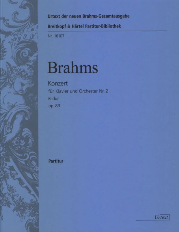 Johannes Brahms - Concerto No. 2 in B flat major Op. 83