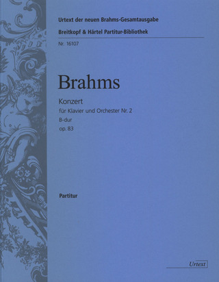 Johannes Brahms - Concerto No. 2 in B flat major Op. 83