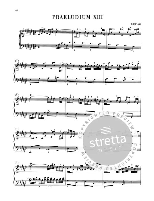 Johann Sebastian Bach - The Well-Tempered Clavier I (3)