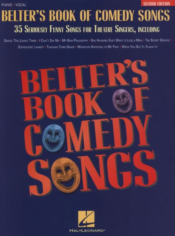 Belter's Book Of Comedy Songs (Second Edition)