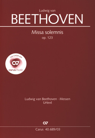 Ludwig van Beethoven: Missa solemnis D-Dur op. 123