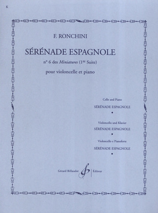 Ferdinand Ronchini - Serenade Espagnole