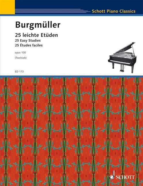 Friedrich Burgmüller - 25 Easy Studies