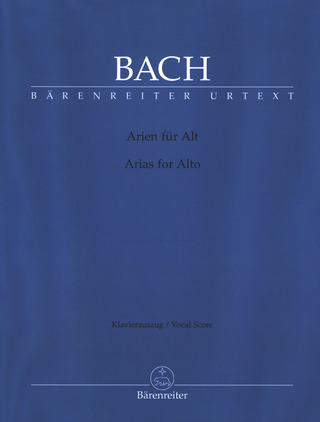 Johann Sebastian Bach - Arias for Alto