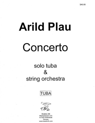 Plau Arild - Concerto - Tuba Str
