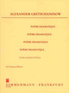 Alexander Gretschaninow - Poéme Dramatique