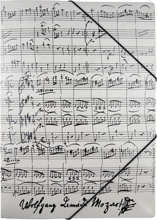 Gummispannmappe – Mozart