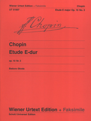 Frédéric Chopin - Etüde E-Dur op. 10 Nr. 3