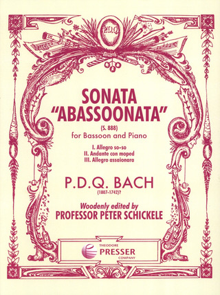 P.D.Q. Bach - Sonata Abassoonata